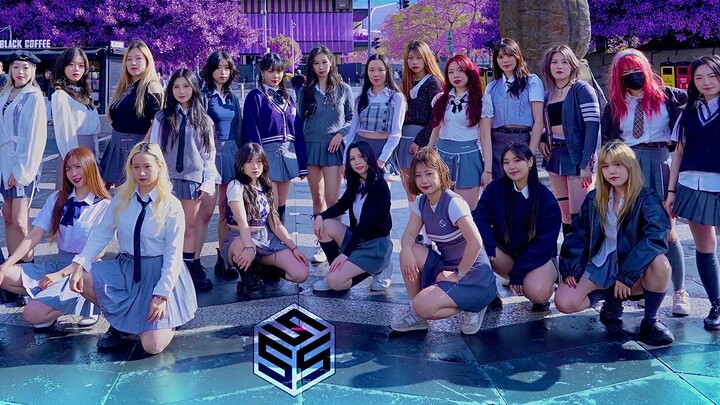 [Super shocking 24 people dancing passionately in the wind] tripleS - Girls Never Die One-shot stree