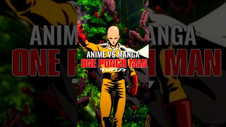 One Punch Man (Anime vs Manga) | Part 2
