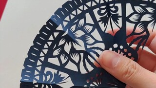 Round Flower Paper-cutting