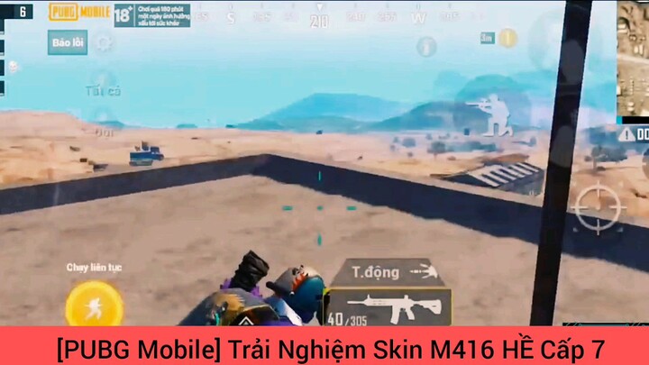 đẳng cấp khi dùng m416 cấp 7