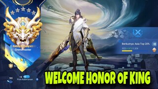 WELCOME HONOR OF KING