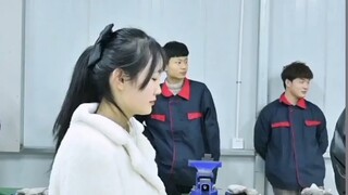 There's only one girl in the whole class—just look at how she's treated!