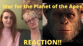"War for the Planet of the Apes" REACTION!! A movie about apes shouldn't be this sad...