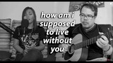 How Am I Supposed To Live Without You (Michael Bolton) - Acoustic Guitar Cover ft. Winset Jacot