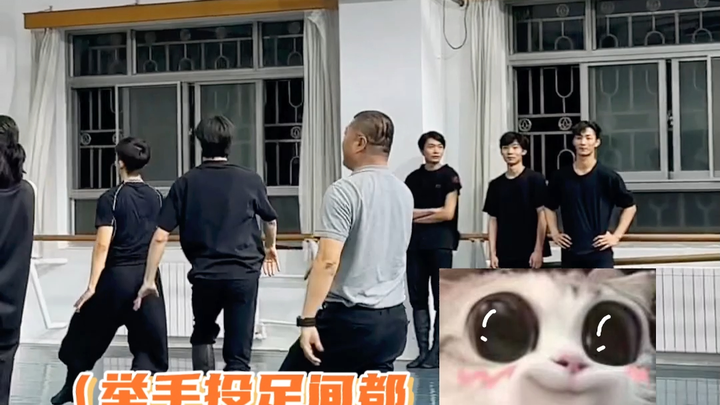 He became the dean of the Dance Academy of Minzu University of China by his own ability.