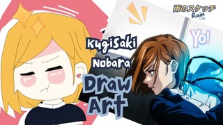 Yo! Draw Art 🖊️ [Kugisaki Nobara] Jujutsu Kaisen - Full Part.