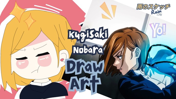 Yo! Draw Art 🖊️ [Kugisaki Nobara] Jujutsu Kaisen - Full Part.