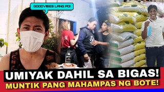 NANG DAHIL SA BIGAS GOODVIBES MUNA TAYO,FIRST TIME KO MAG PRANK MAY UMIYAK!