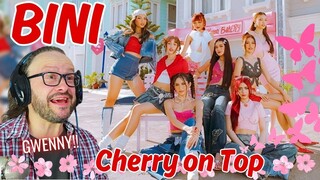 absolutely love them!!! BINI : Cherry On Top - Official Music Video reaction