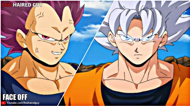 Ultra Instinct Goku Vs Ultra Ego Vegeta | Face Off ( Fan Animation )