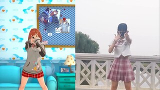 [Seven seas/jk female fans dance together] High-quality crispy shark dances with seven seas