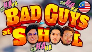 (Hahaha) AdibAlexx JADI CIKGU PEDO ! | Bad Guys at School (MALAYSIA) ft. Farhan Mazlan & AdibAlexx