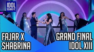 FAJAR NOOR X SHABRINA LEANOR - SESAAT KAU HADIR | GRAND FINAL INDONESIAN IDOL XIII