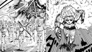 One Punch Man original 142th chapter blackened Xiaojie instantly defeated the Mecha God Army, and hi