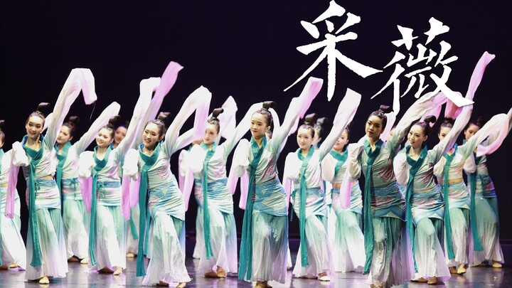 【复旦大学学生舞蹈团】《采薇》翻跳｜“昔我往矣，杨柳依依”