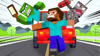 Monster School : Brave Skeleton & Zombie Doctor - Sad Story Minecraft Animation