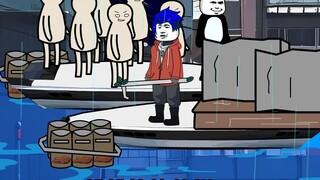 The apocalyptic natural disasters occurred one after another, I put on a diving suit and went into t