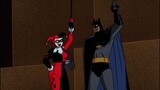 Batman and Harley Quinn interact in old TAS