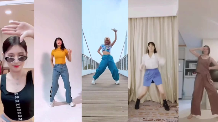 5 anggota _BEAM BEAM_ (G)I-DLE: Miyeon, Minnie, Soyeon, Yuqi, dan Shuhua