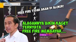 FREE FIRE TIDAK AKAN DI BLOKIR? INI ALASAN FREE FIRE TIDAK AKAN DI BLOKIR OLEH PEMERINTAH !