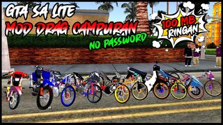 100 MB❗❗ GTA SA Lite Mod Drag Versi Ringan Support Ram 1 GB Full DRAG || GTA SA DRAG TERBARU 2022
