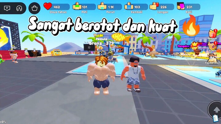 nge-gym bikin badan jadi kekar dan berotot 🔥💪