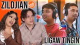 Waleska & Efra react to Zildjian performs "Ligaw Tingin" LIVE on Wish 107.5 Bus for the first time!