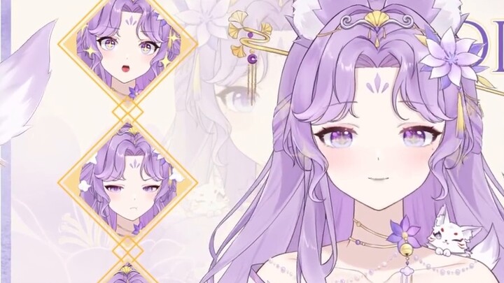 [การแสดงโมเดล Live2d] [สุนัขจิ้งจอก] [Qingqiu] [จิ้งจอกอุ่นที่มีความแม่นยำสูงพิเศษ] ต้น Qingqiu บนภู