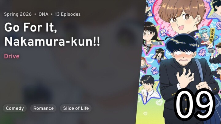 EP 09 Go For It, Nakamura-kun!! | Ganbare! Nakamura-kun!!