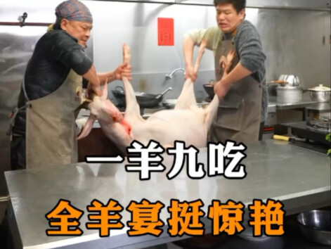 Don’t underestimate me just because I’m a sheep—when I’m cooked, I’ll taste even better!