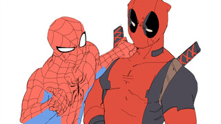[When you share a bed with a super homophobic bro / spideypool doesn't care] Happy Qixi Festival!