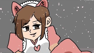 First experience in a maid cafe! So embarrassing...｜Aju Little Theater