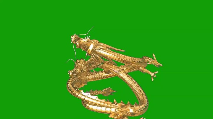 แชร์วัตถุดิบฉากเขียวสำหรับเอฟเฟกต์มังกรจีน