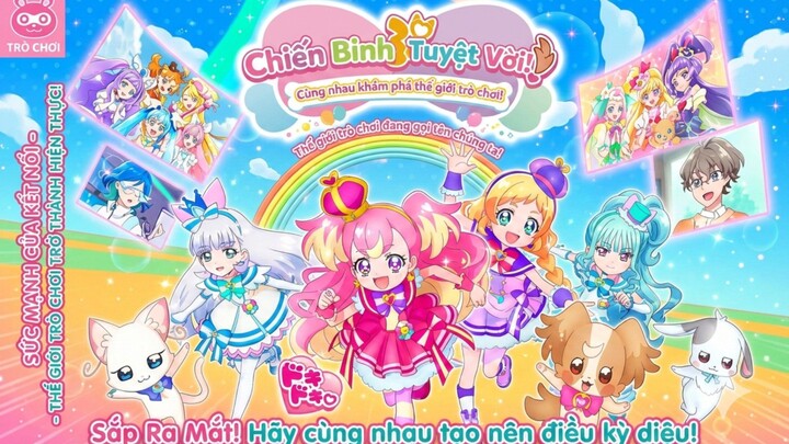 Wonderful Precure movie Lạc vào thế giới trò chơi Vietsub