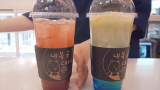Hai ly Soda mát lạnh sảng khoái #cafevlog