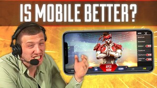 Is Apex Legends Mobile The Better Game? - Apex Legends Pro Reacts