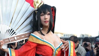 Cosplay C97-p2 Azur Lane Taifeng (Cầu vồng)