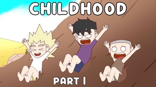 CHILDHOOD NG MGA PINOY PART 1 | JenAnimation | Pinoy Animation