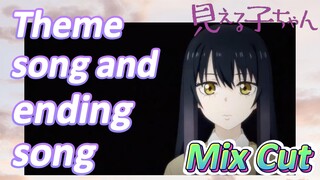 [Mieruko-chan]  Mix Cut | Theme song and ending song