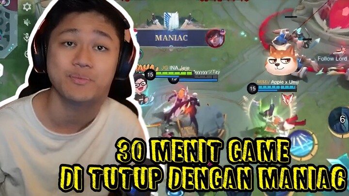Tarik ulur game hingga maniac dari bang jeje adriel🔥 - Clip MLBB
