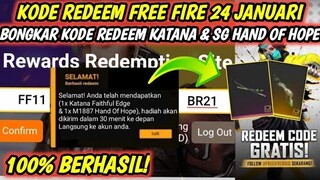 KODE REDEEM FREE FIRE TERBARU 24 JANUARI 2024 HARI INI - KODE REDEEM FF TERBARU 24 JANUARI 2024
