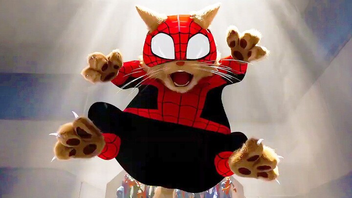 Spider-T. Rex and Spider-Cat debut! New trailer for Spider-Man: Into the Spider-Verse, released June