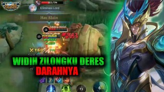 WIDIH!! DARAHNYA ZILONG DERES BANGET CUY 😍 | MOBILE LEGENDS