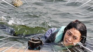 แกล้งปล่อยจรเข้มาไล่