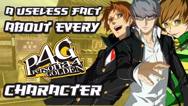 A Useless Fact About Every Persona 4 Character