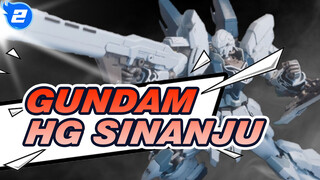 Gundam|[Assembling]HG Sinanju---The rich PC represents the backbone of the pilot machine_2