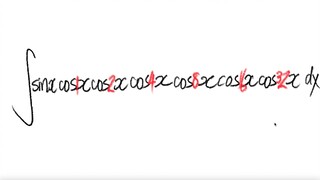 trig integral ∫sin(x) cos(x) cos(2x) cos(4x) cos(8x) cos(16x) cos(32x) dx