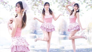 樱花树下等你约会 超甜honey~❤