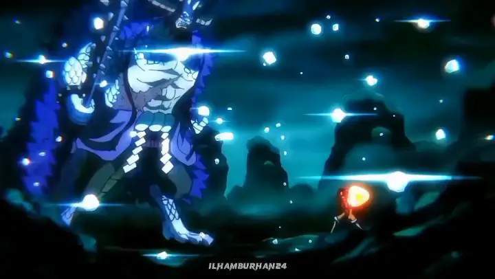 luffy and kaido fight in episode 1026. animation is so good!!!