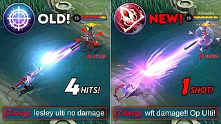 SAVAGE!! NEW REVAMP LESLEY + NEW REVAMP EMBLEM "QUANTUM CHARGE" = ONE SHOT/ONE KILL IS BACK!? - MLBB